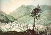 Pars, William The Glacier of Grindelwald Sweden oil painting artist